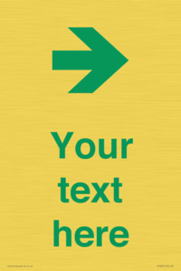 Custom Safe Condition inverse: Green right arrow